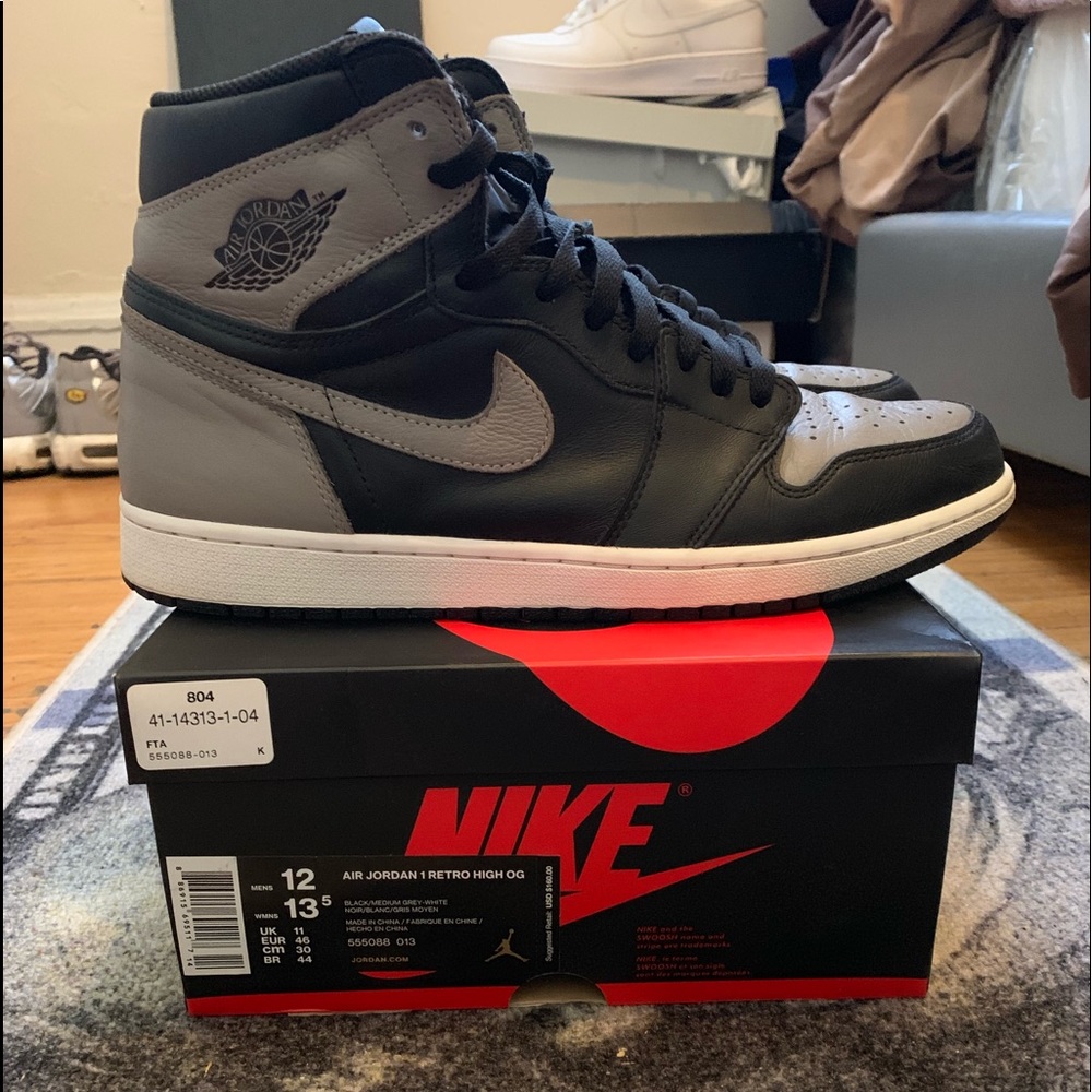 Shadow Jordan 1 2018 release